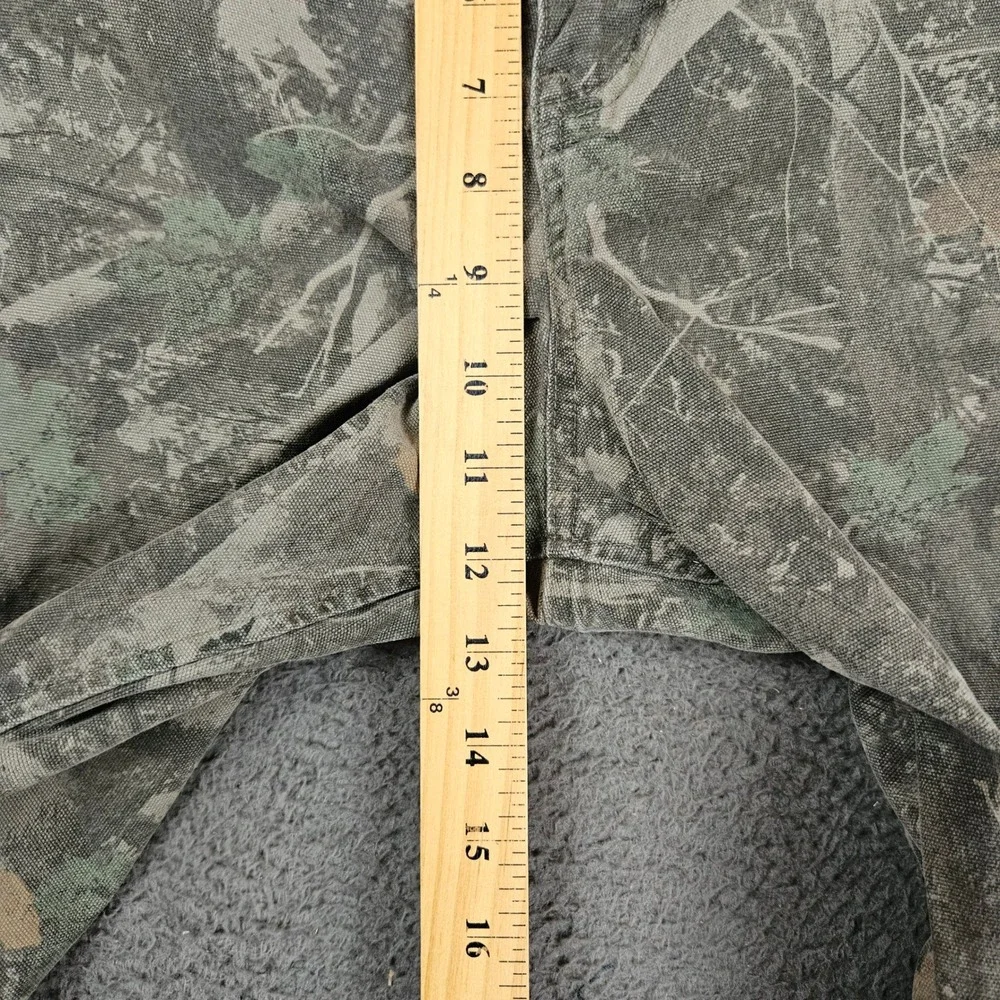 Abercrombie & Fitch Mens Loose Carpenter Pants 34x32 Green Camo